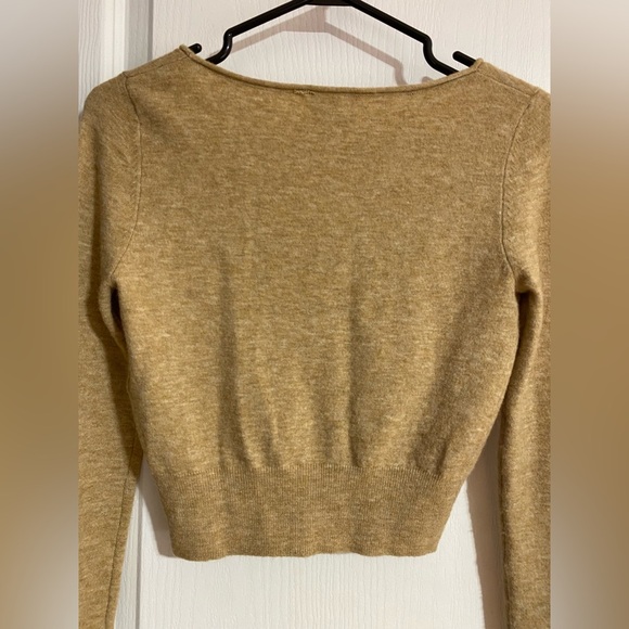 Aritzia Wilfred Wool & Cashmere Blend Santorini Soft Buttoned Cardigan Size XS - Picture 9 of 14